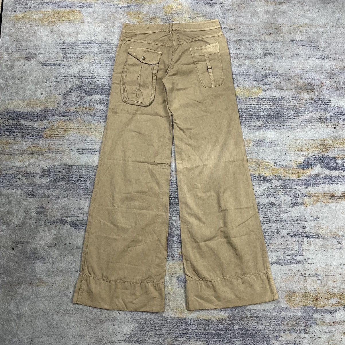 Share Spirit Homme Share Spirit type A-9 multi pocket flared pants Size US 28 / EU 44 - 2 Thumbnail