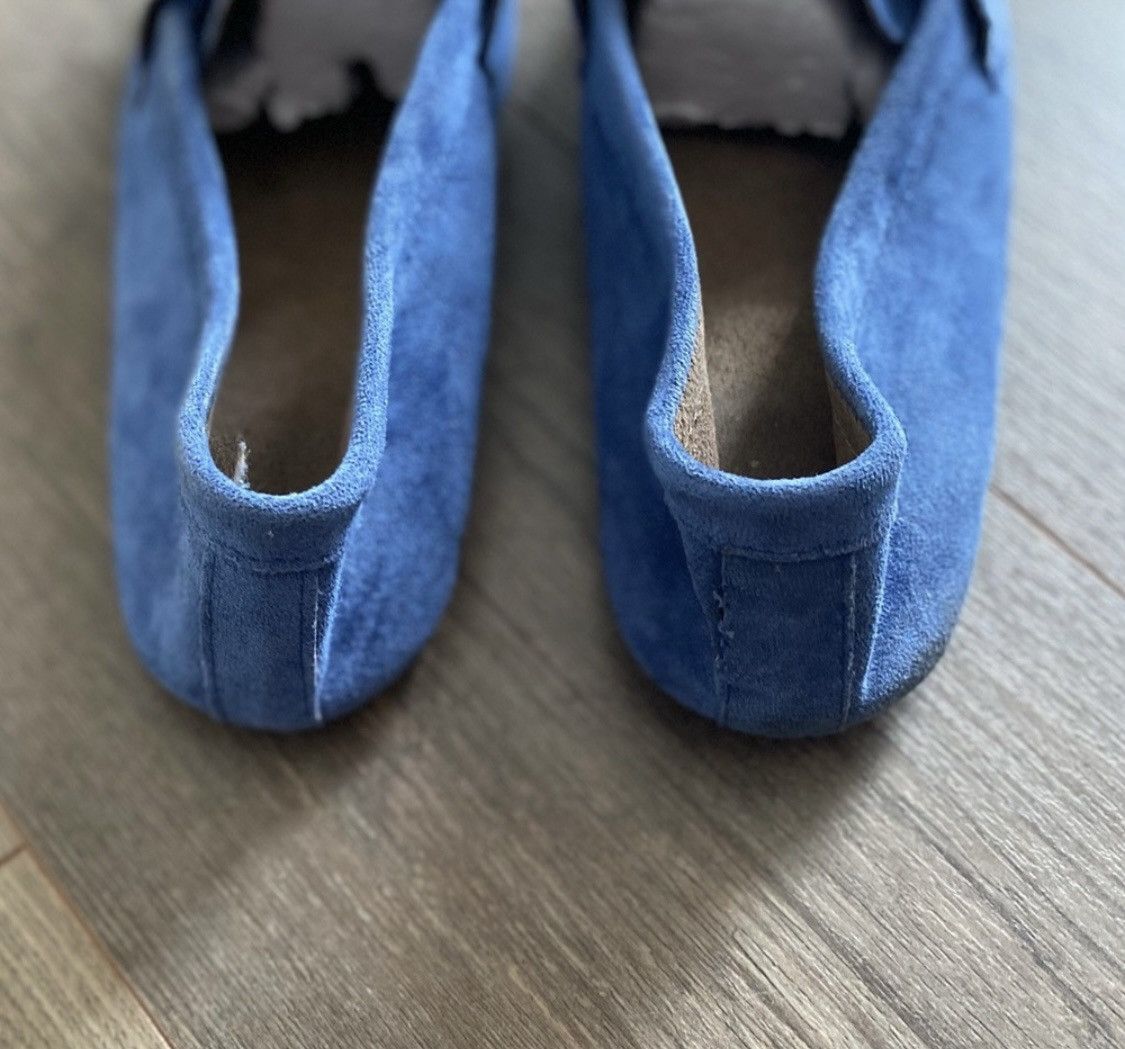 Other BLUE SUEDE LOAFERS FLATS SLIPON SHOES Size US 11 / IT 41 - 7 Thumbnail