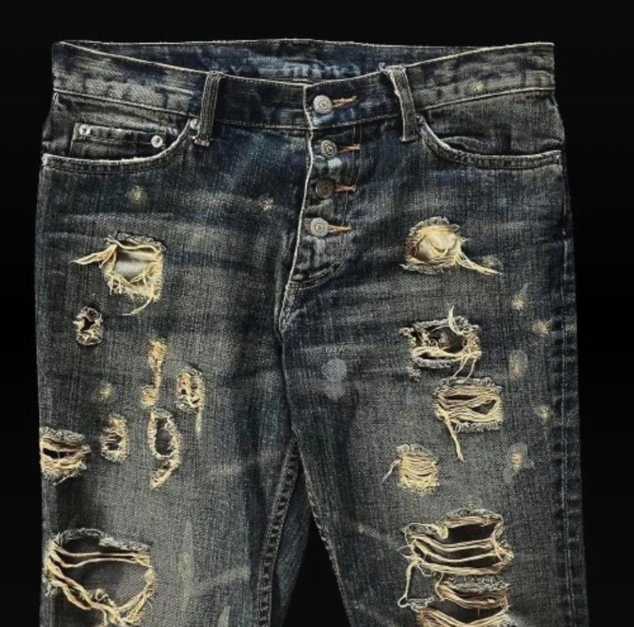 Tornado Mart Tornado Mart Muddy Flared Pants (32X36) Size US 31 - 4 Thumbnail