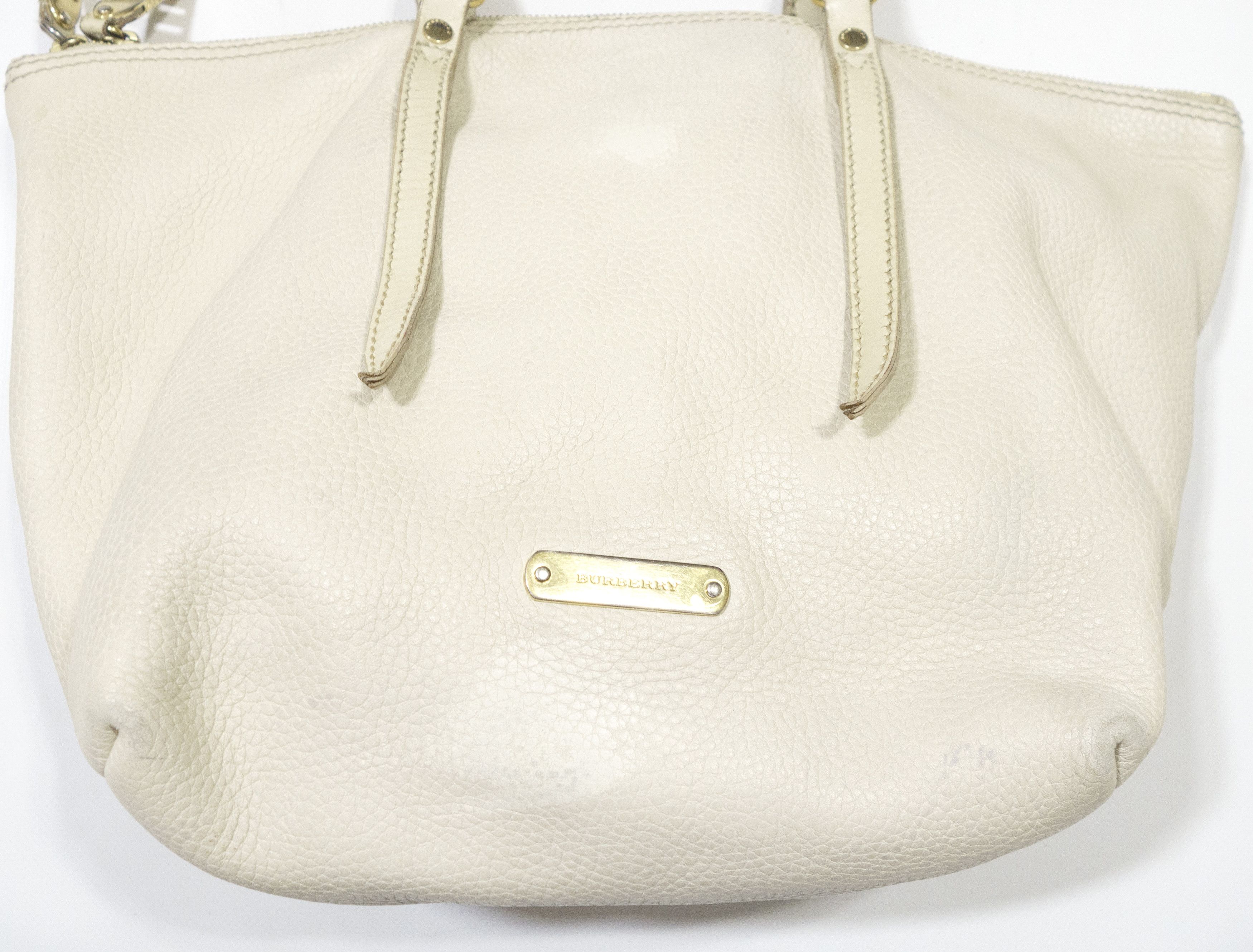 Burberry Calf Leather Logo Nova Check Lining Bag Size ONE SIZE - 2 Thumbnail