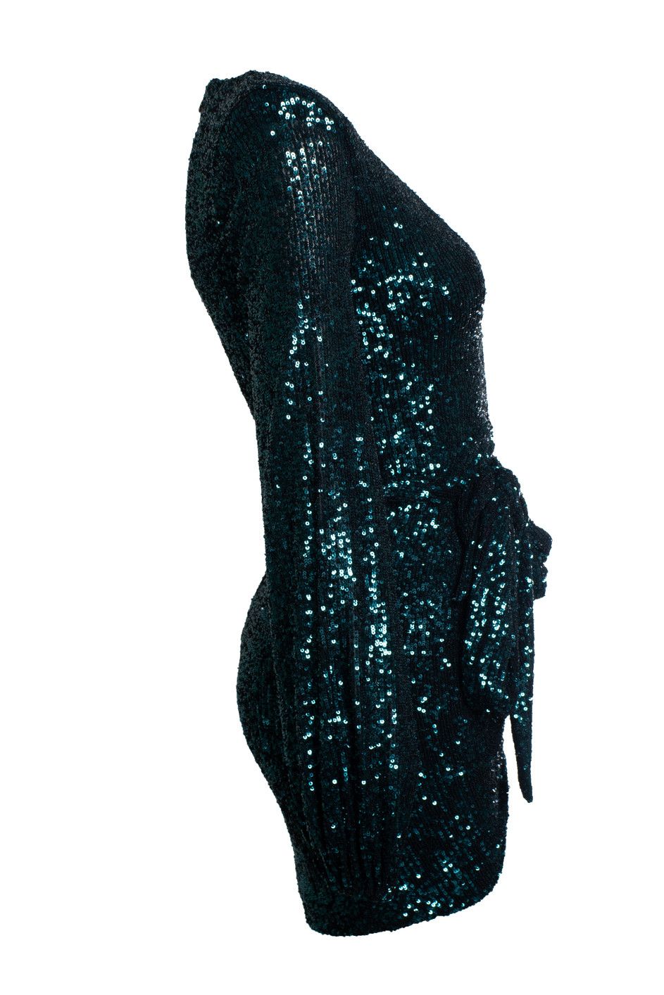 Other Nookie, green sequinned wrap dress Size M / US 6-8 / IT 42-44 - 4 Thumbnail