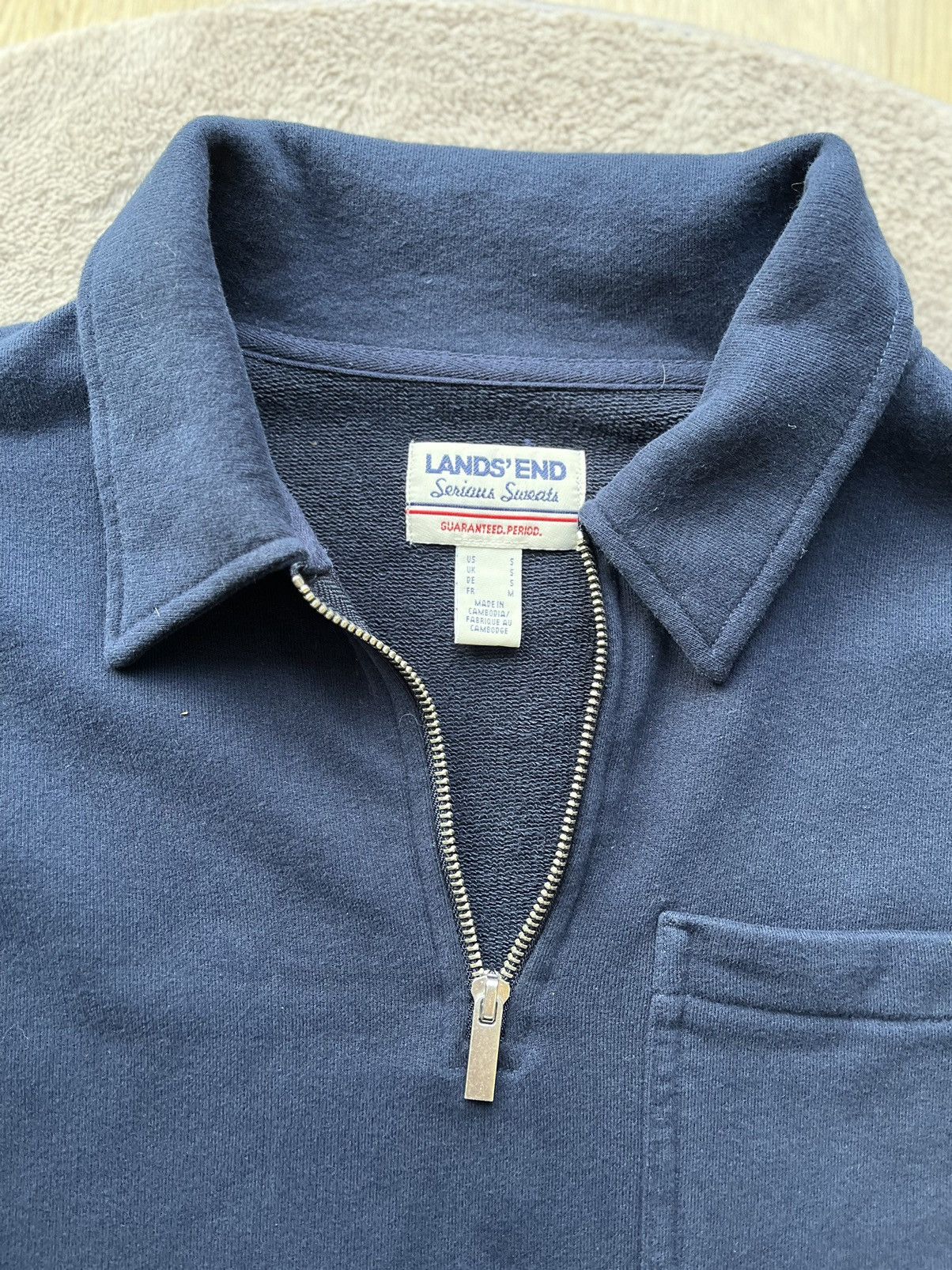 Lands' End Longsleeve Land’s End zipper with collar Size US S / EU 44-46 / 1 - 4 Thumbnail