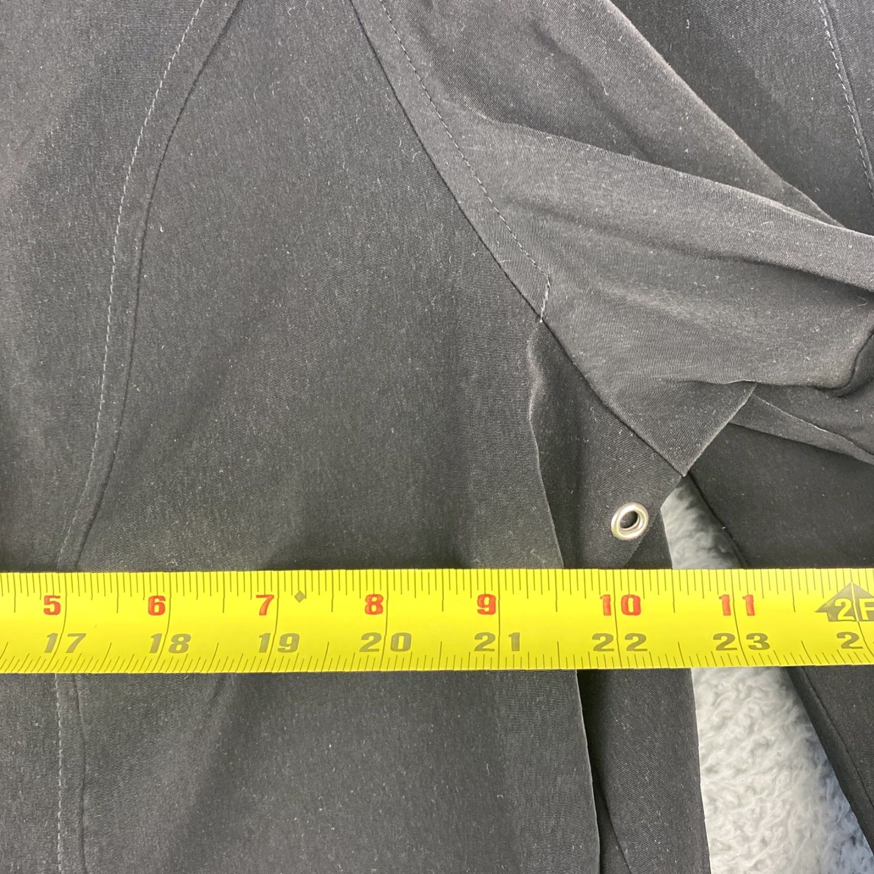 Vintage UTEX Woman's Full Zip Up Jacket Coat Size 2X Black Long Sleeves 47-2 Size XXL / US 16-18 / IT 52-54 - 5 Thumbnail