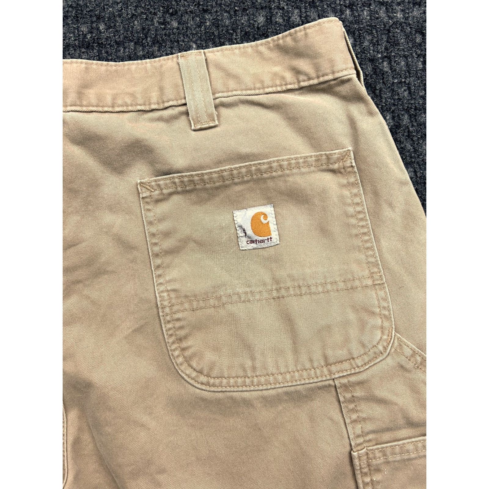 Carhartt Carhartt Pants Relaxed Fit Carpenter Khaki 38 x 32 Workwear Mens Size US 38 / EU 54 - 3 Thumbnail