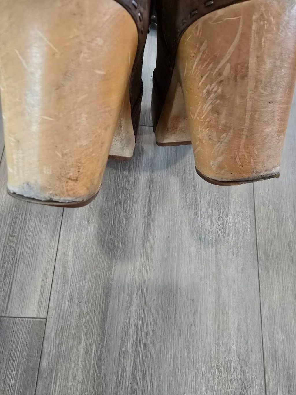 Swedish Hasbeens Women's Swedish Hasbeens Toffel Brown Ankle Boots Size 10 Size US 10 / IT 40 - 5 Thumbnail