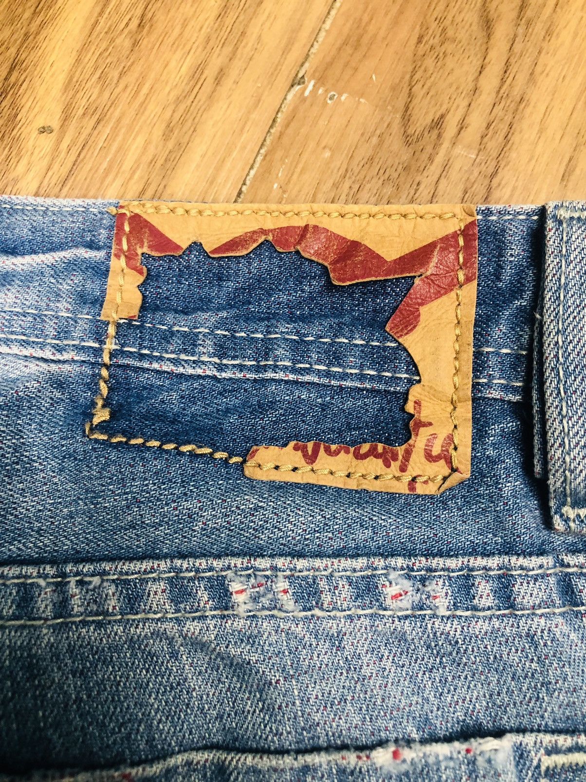 Cult Of Individuality Cult Of Individuality HAGEN Straight Leg Jeans (38) Size US 29 - 24 Thumbnail