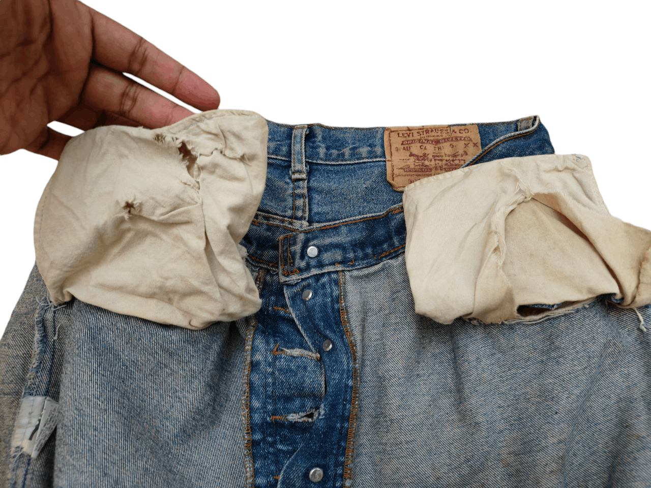 Levi's 90s Vintage Levis 501 Denim Size US 32 / EU 48 - 10 Thumbnail