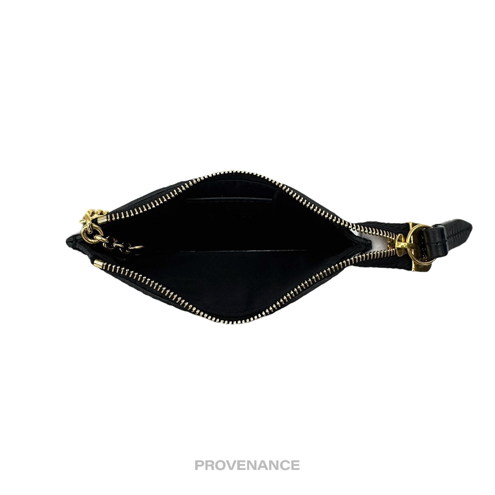 Gucci 🔴 Gucci Key Pouch Cles - Black GG Guccissima Leather Size ONE SIZE - 6 Thumbnail