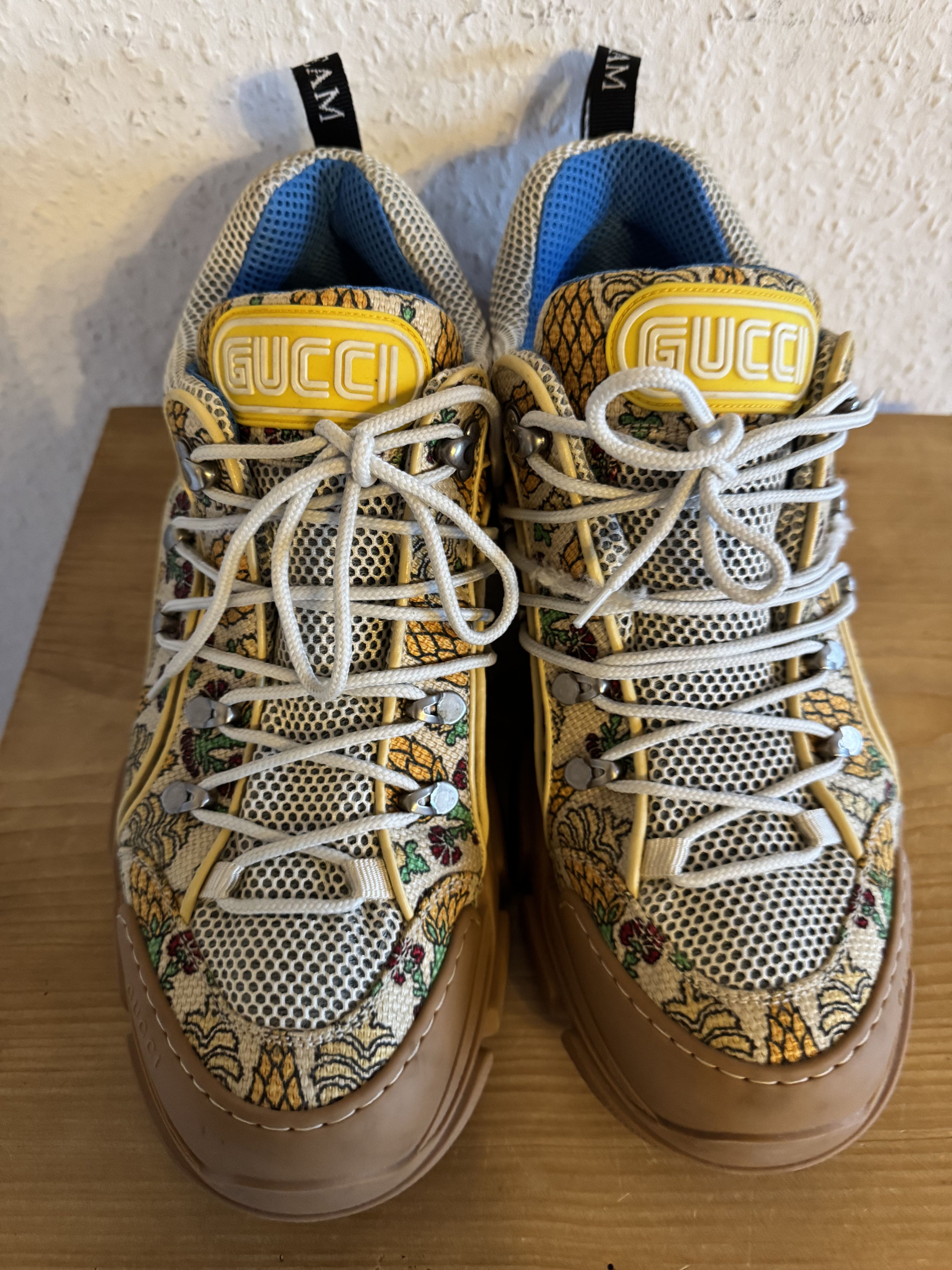 Gucci Garden Flashtrek Sneakers Size US 11.5 / EU 44-45 - 9 Thumbnail