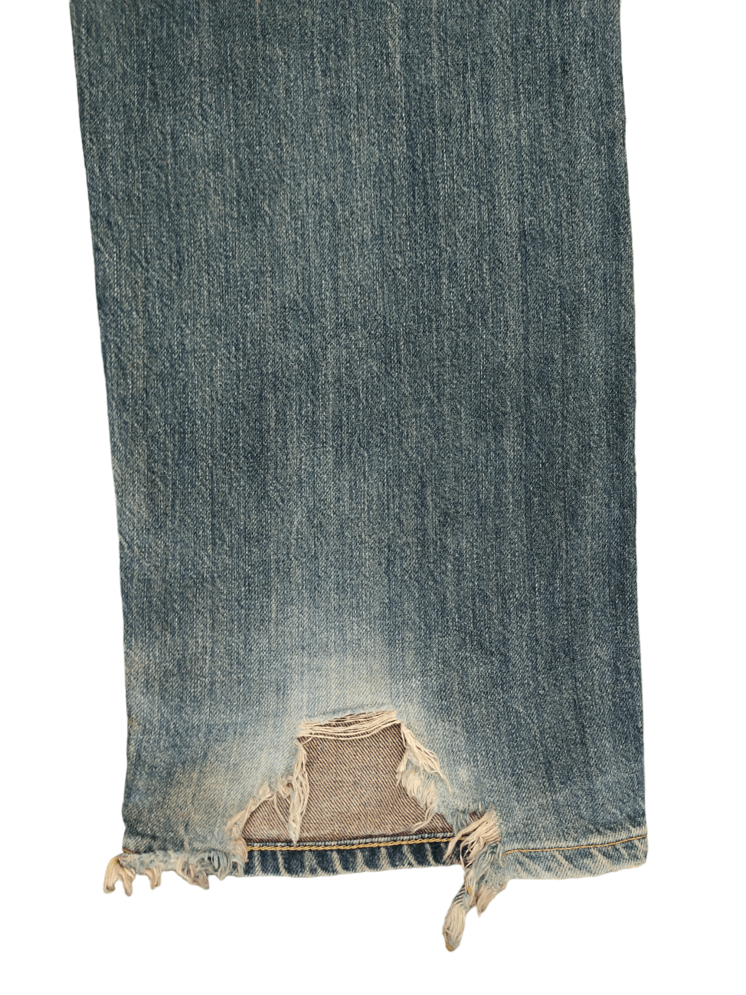 Kapital Vintage Edwin Distress Patina Baggy Denim Pants Size US 32 / EU 48 - 15 Thumbnail