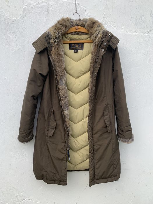 Vintage Vintage Woolrich Down Jacket Arctic Parka with Fur Size M