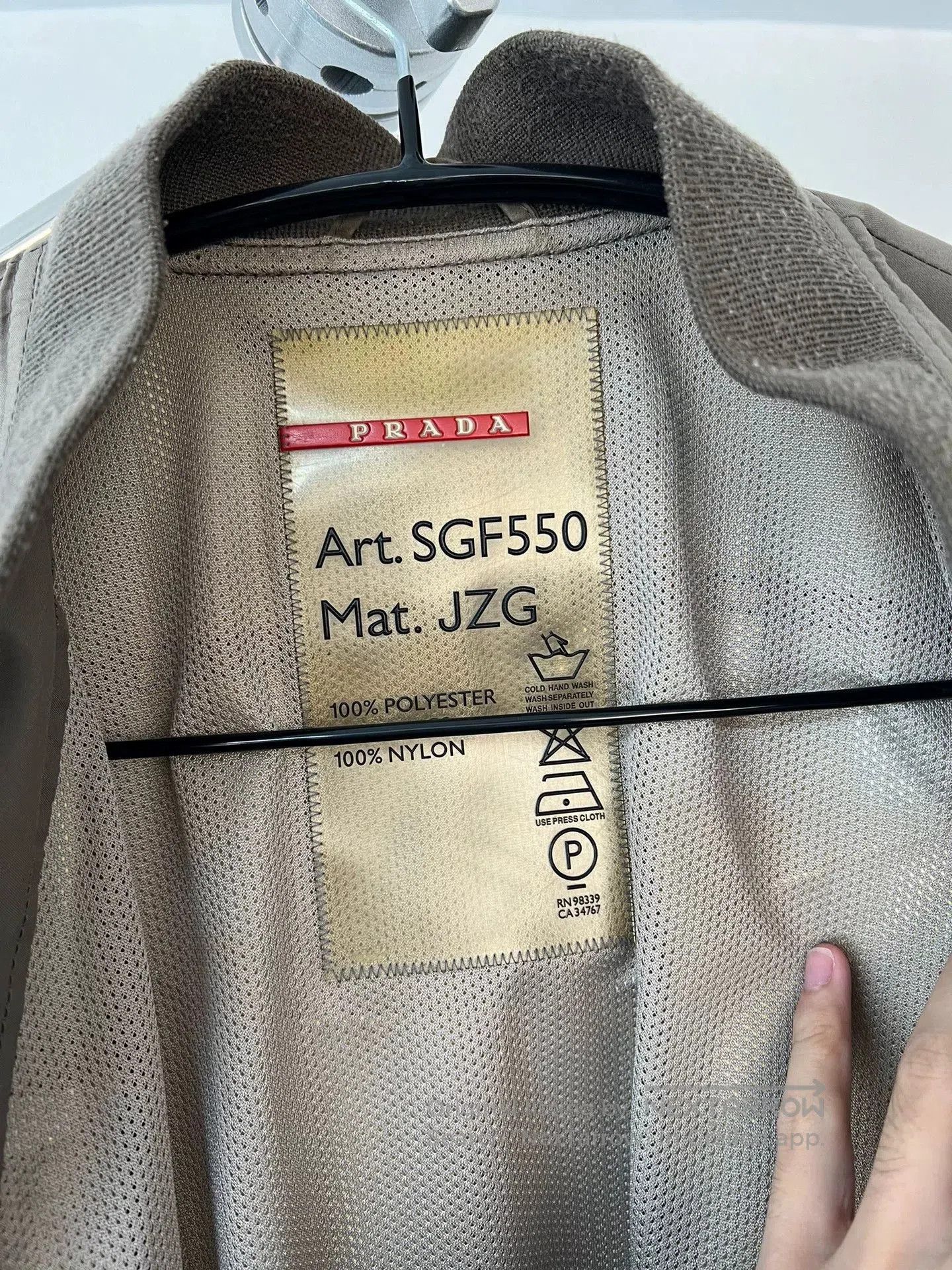 Prada Prada Vintage Sports Jacket with Details. Size US M / EU 48-50 / 2 - 6 Thumbnail