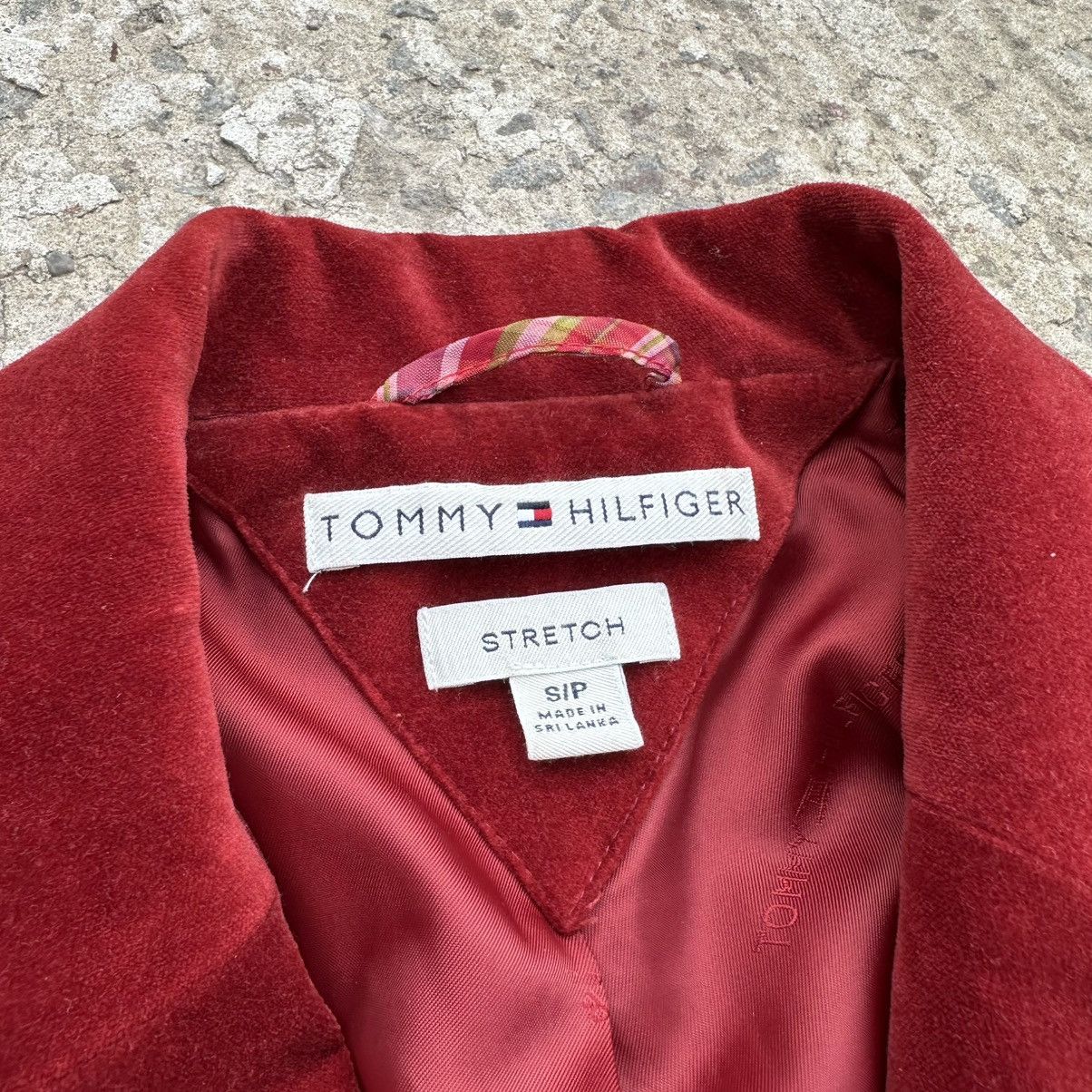 Tommy Hilfiger Luxury Tommy Hilfiger Blazer Jacket Old Money Velvet Y2K Size S / US 4 / IT 40 - 7 Thumbnail