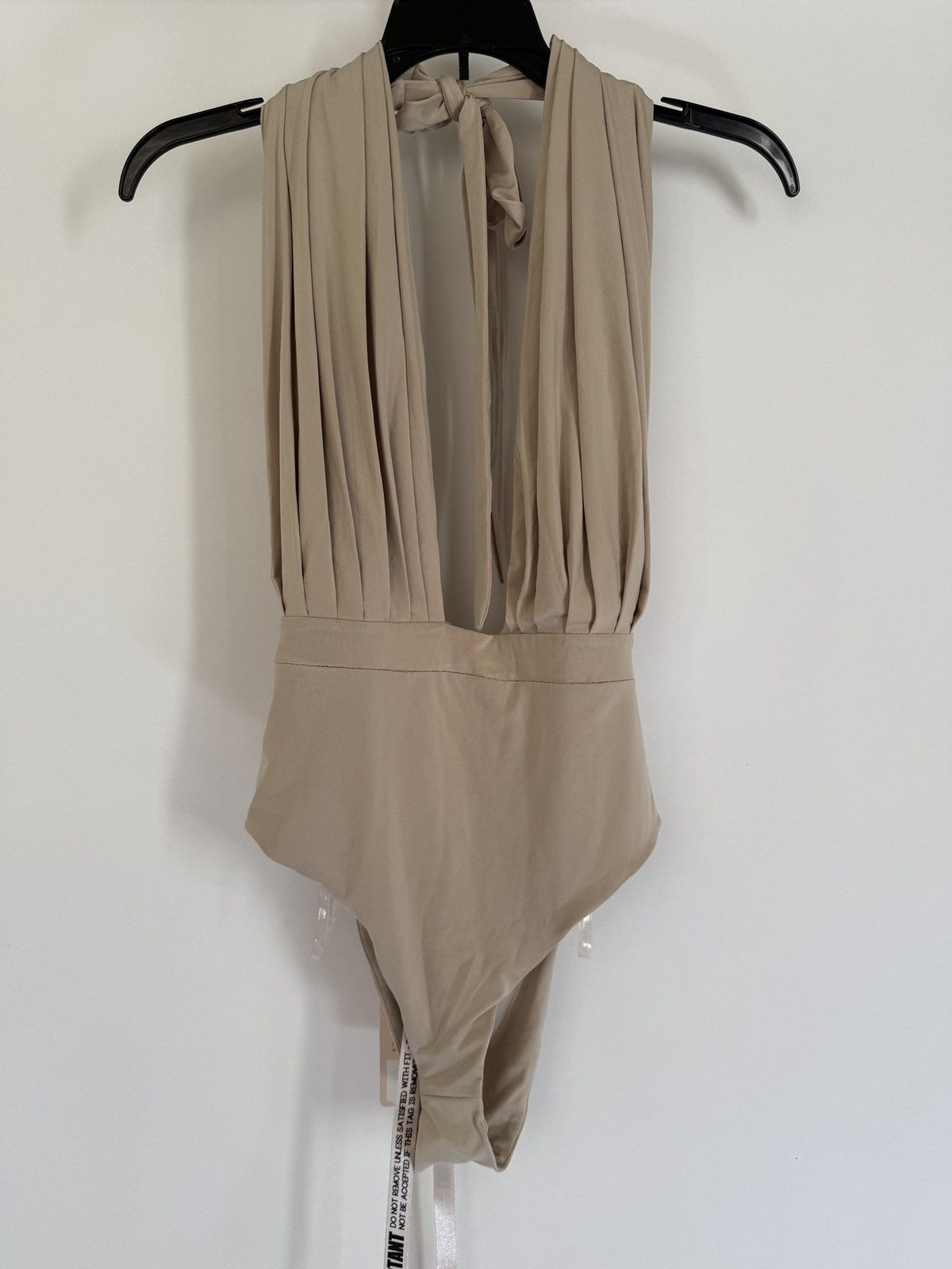 House of CB NWT House of CB One Piece Beige Bodysuit Size L / US 10 / IT 46 - 1 Thumbnail