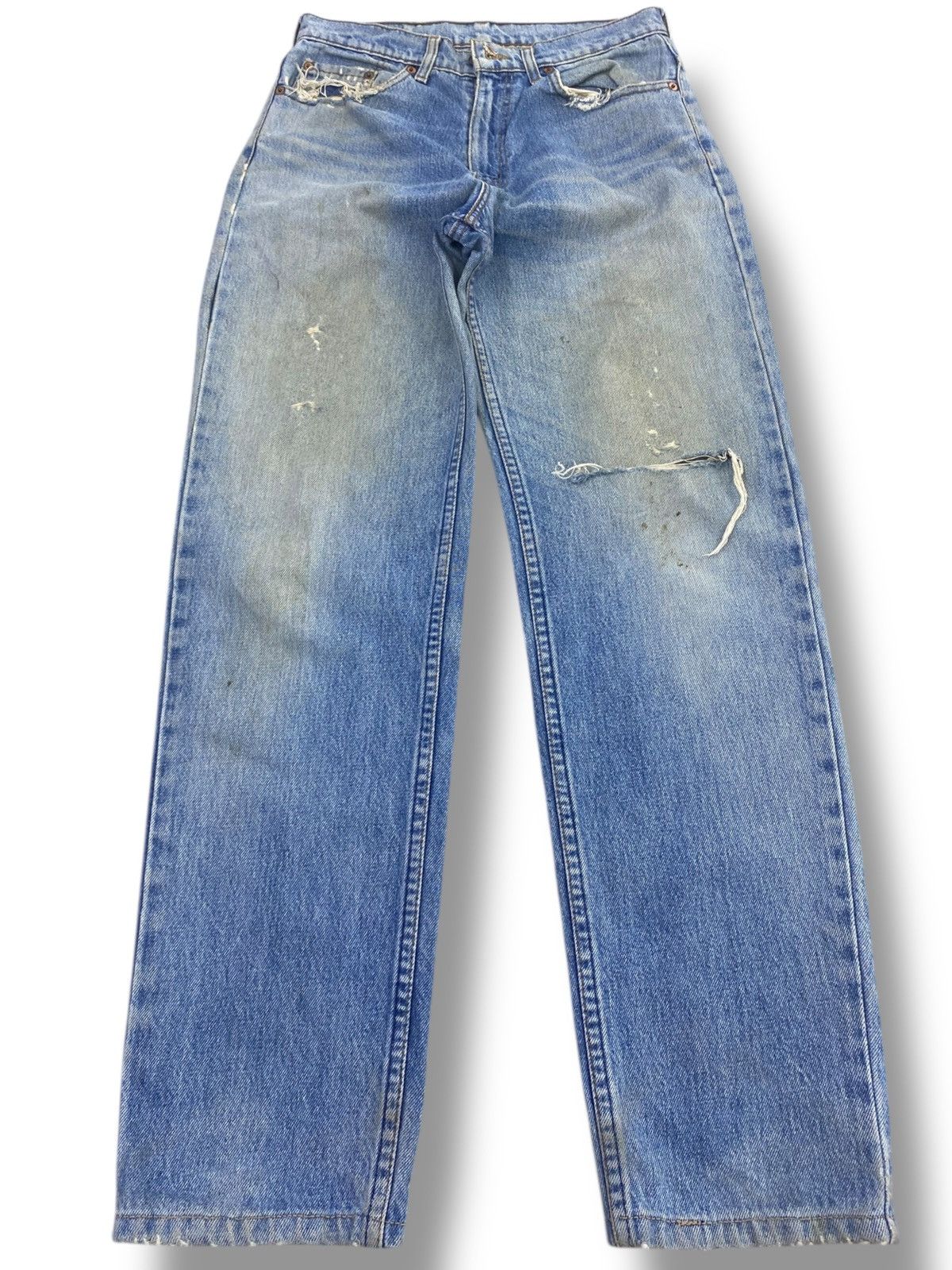 Levi's Levi’s Acid Blue Wash Style Ripped Jeans Size US 28 / EU 44 - 1 Thumbnail
