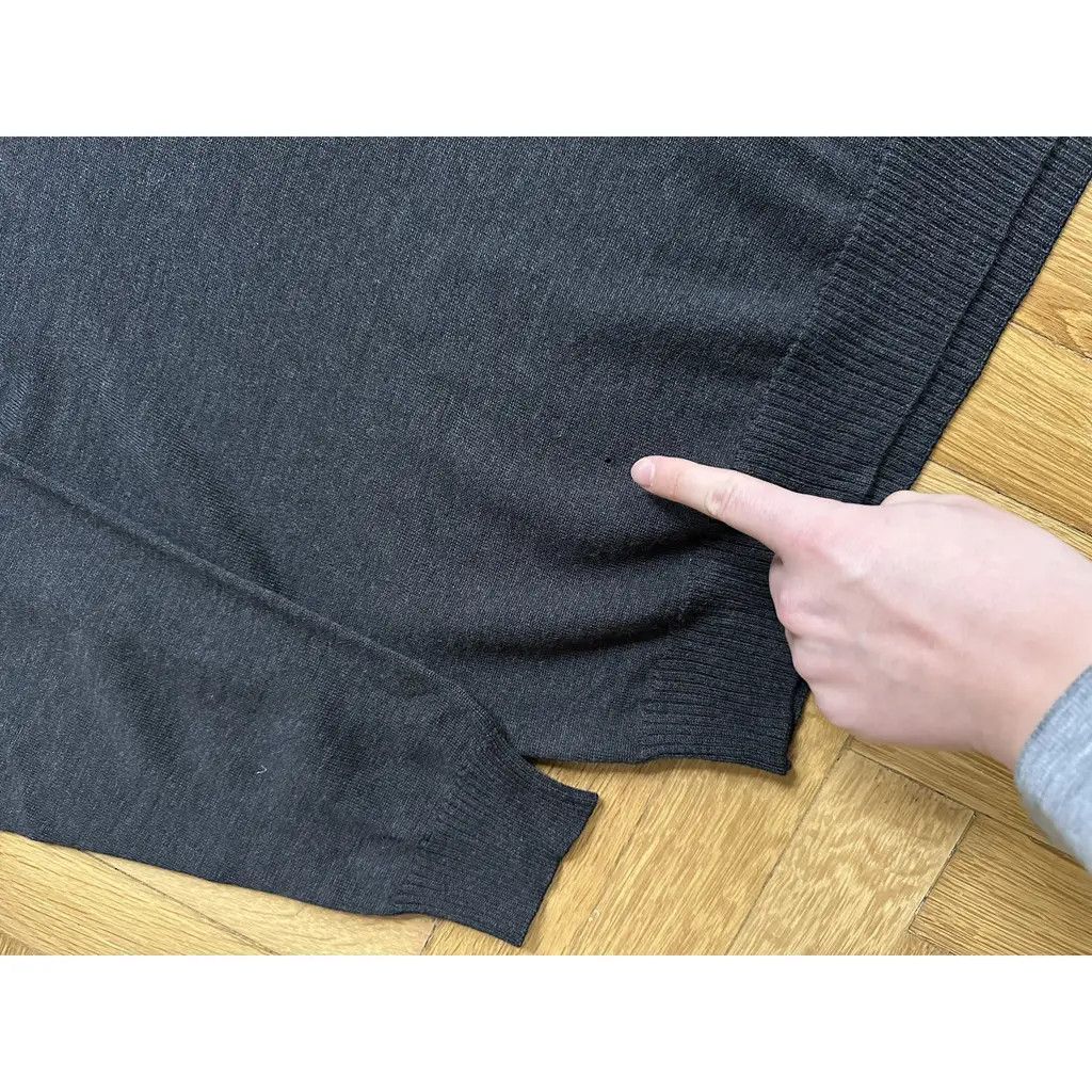Burberry Burberry Wool Turtleneck Sweater Grey Size US XL / EU 56 / 4 - 8 Thumbnail