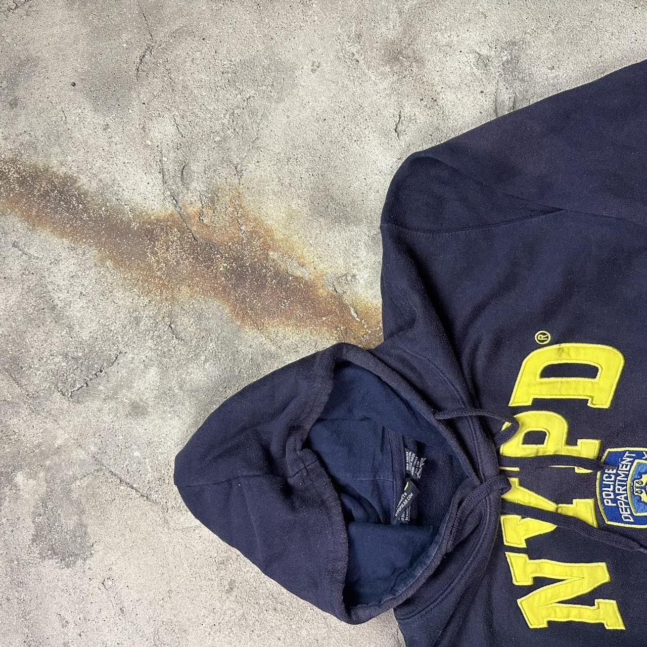 Japanese Brand × Vintage Vintage NYPD police Hoodie Size US S / EU 44-46 / 1 - 7 Thumbnail