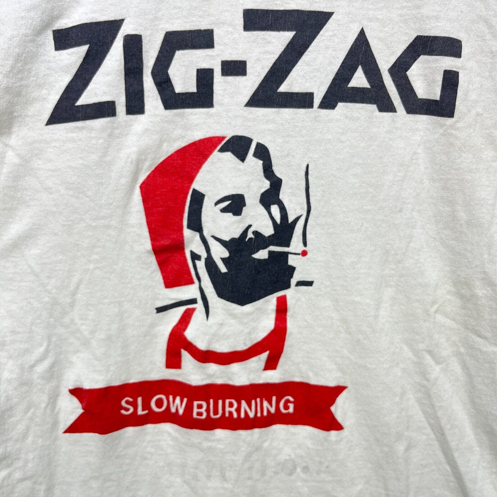 Vintage Vintage 80s Zig-zag Rolling Papers SingleStitch Shirt Medium Size US M / EU 48-50 / 2 - 3 Thumbnail