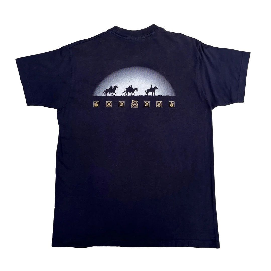 Vintage Lord of the Rings 2003 Y2k Vintage Promo Movie T-Shirt Size US M / EU 48-50 / 2 - 1 Thumbnail