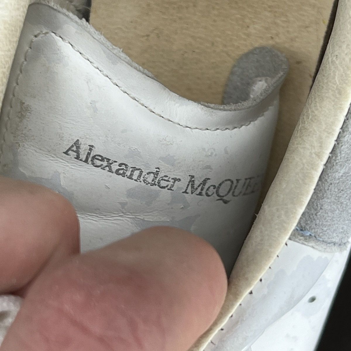 Alexander McQueen × MCQ Alexander Mcqueen Sneakers Shoes Oversized Trainers White Size US 7 / IT 37 - 10 Thumbnail