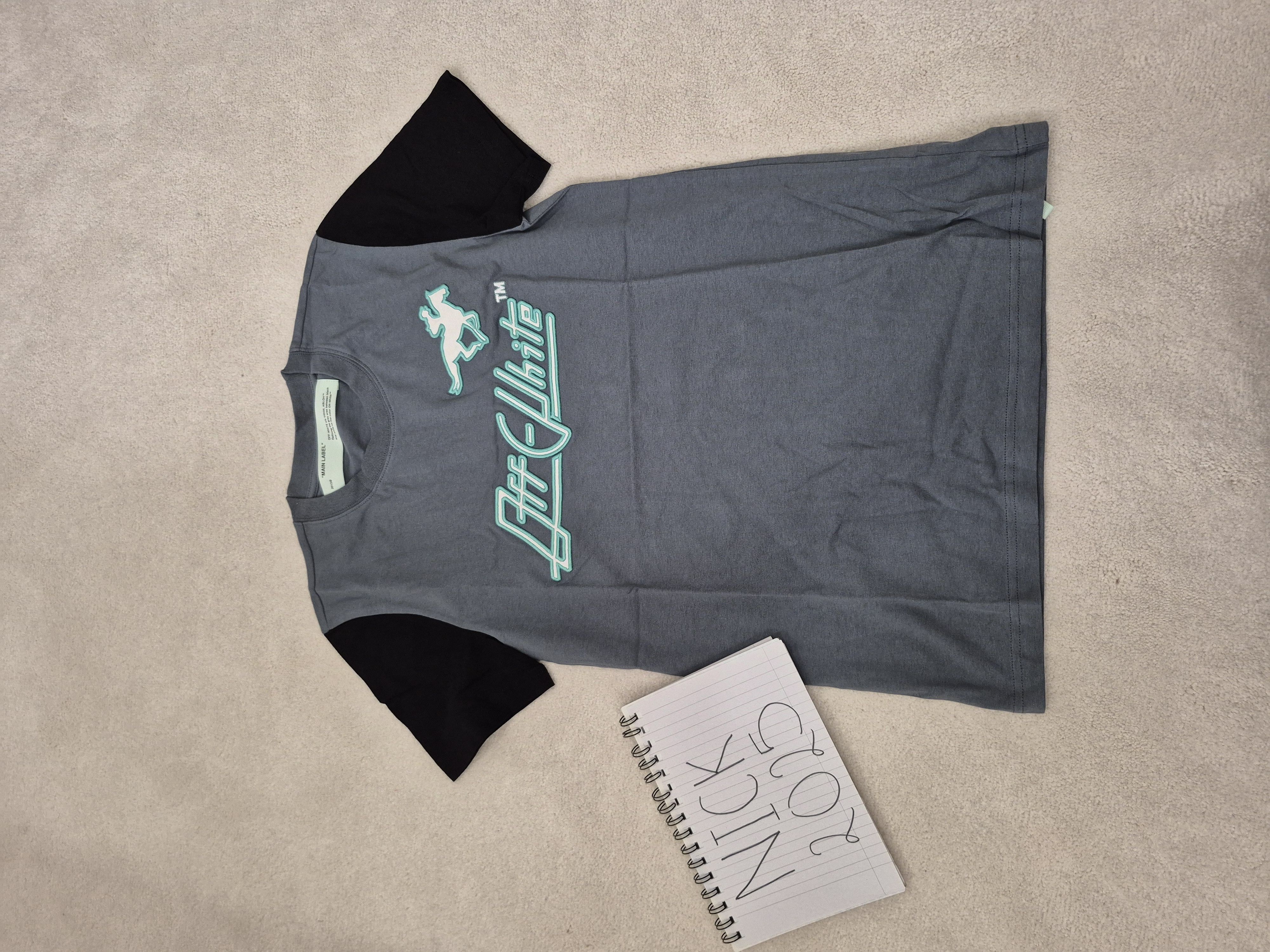 Off-White Off White Horse Racing Embroidery Tee XS Size XS / US 0-2 / IT 36-38 - 4 Thumbnail