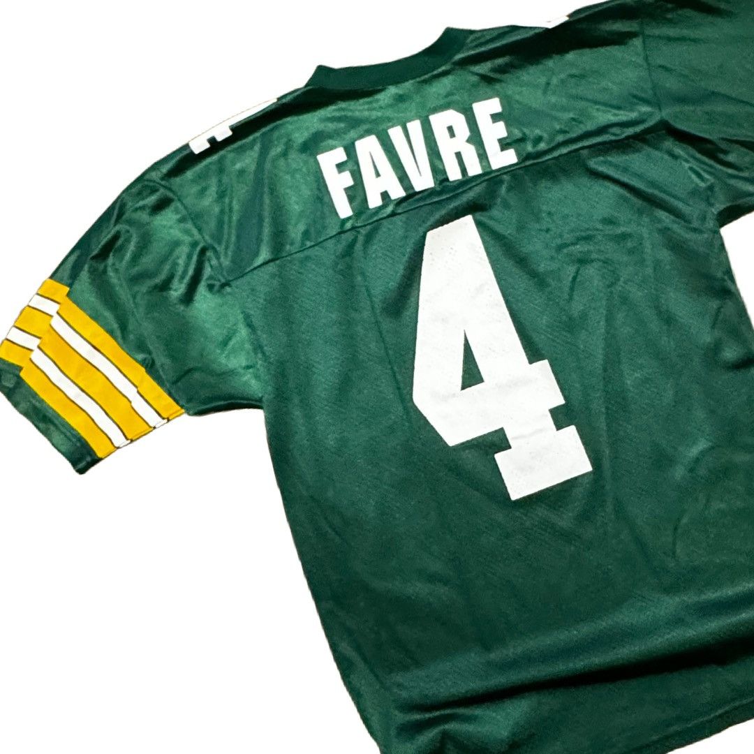 Russell Athletic × Vintage Russell Athletic Green Bay Packers Brett Favre Jersey Sz 44 Size US L / EU 52-54 / 3 - 2 Thumbnail