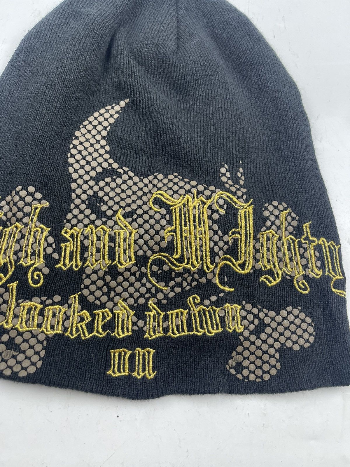 Seditionaries punk style beanie hat tc31 Size ONE SIZE - 4 Thumbnail