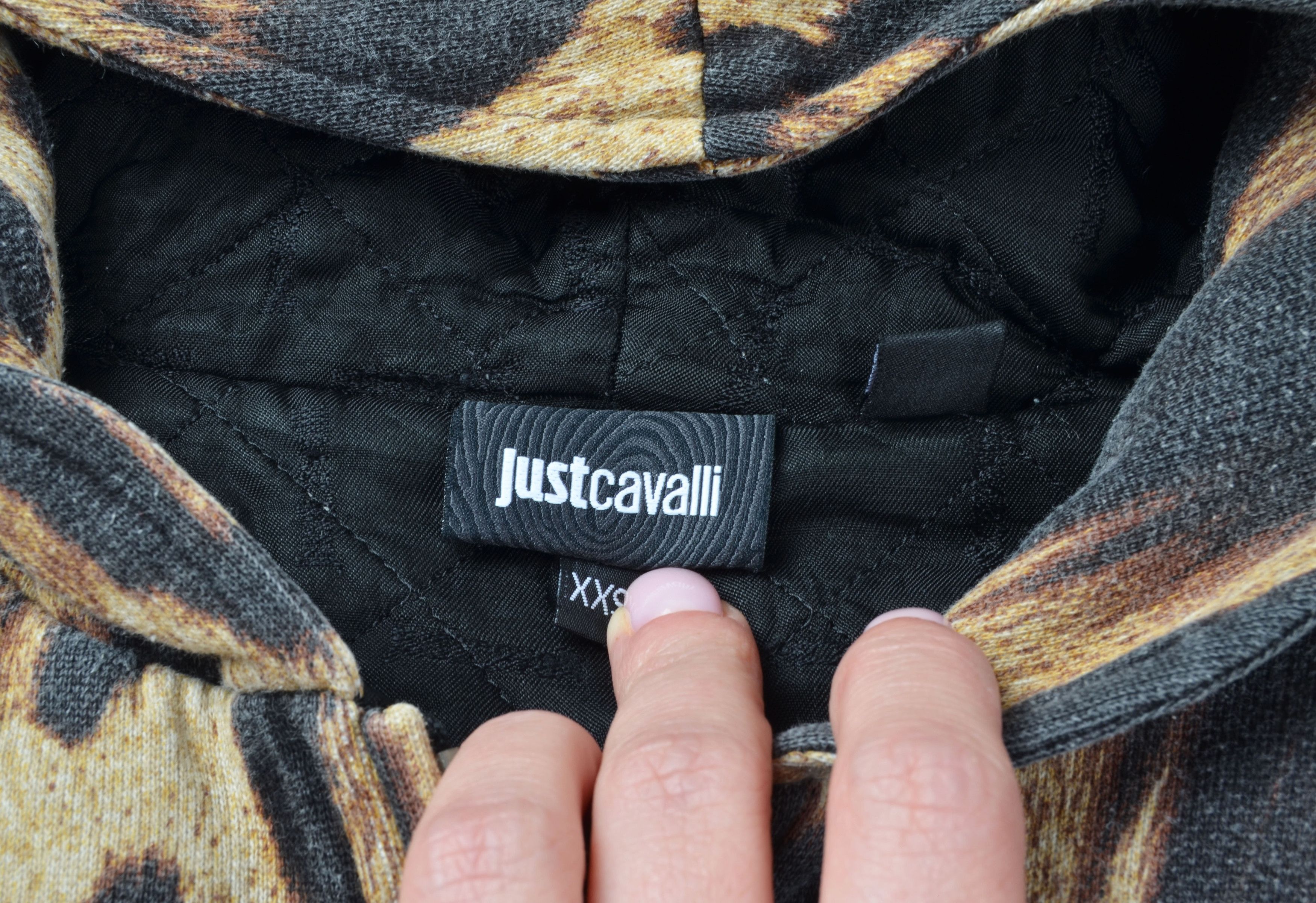 Just Cavalli Vintage Just Cavalli Y2K Leopard Iconic Long Sleeve Hoodie Size XXS / US 00 / IT 34 - 4 Thumbnail