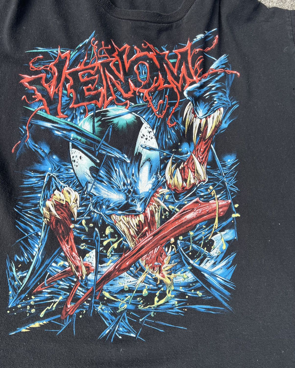 Marvel Comics × Vintage Vintage Venom Tee Size US XL / EU 56 / 4 - 2 Thumbnail