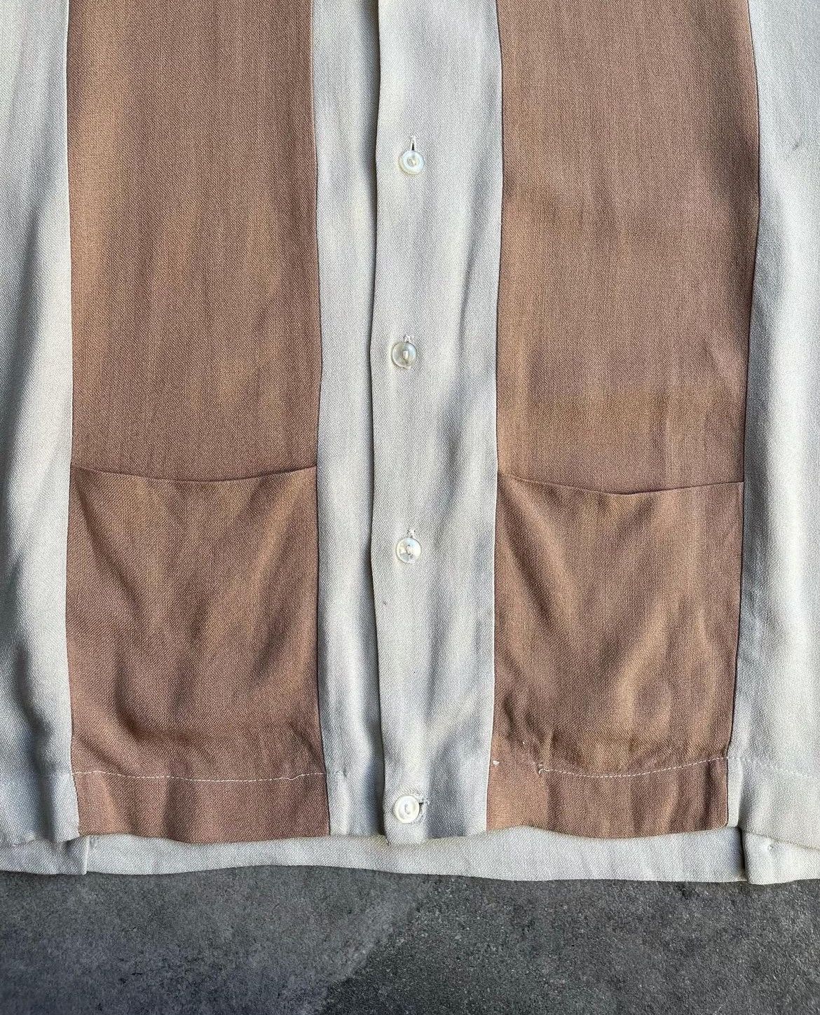 Towncraft × Vintage True vintage 60s Towncraft Penneys Bowling Shirt Size US L / EU 52-54 / 3 - 5 Thumbnail