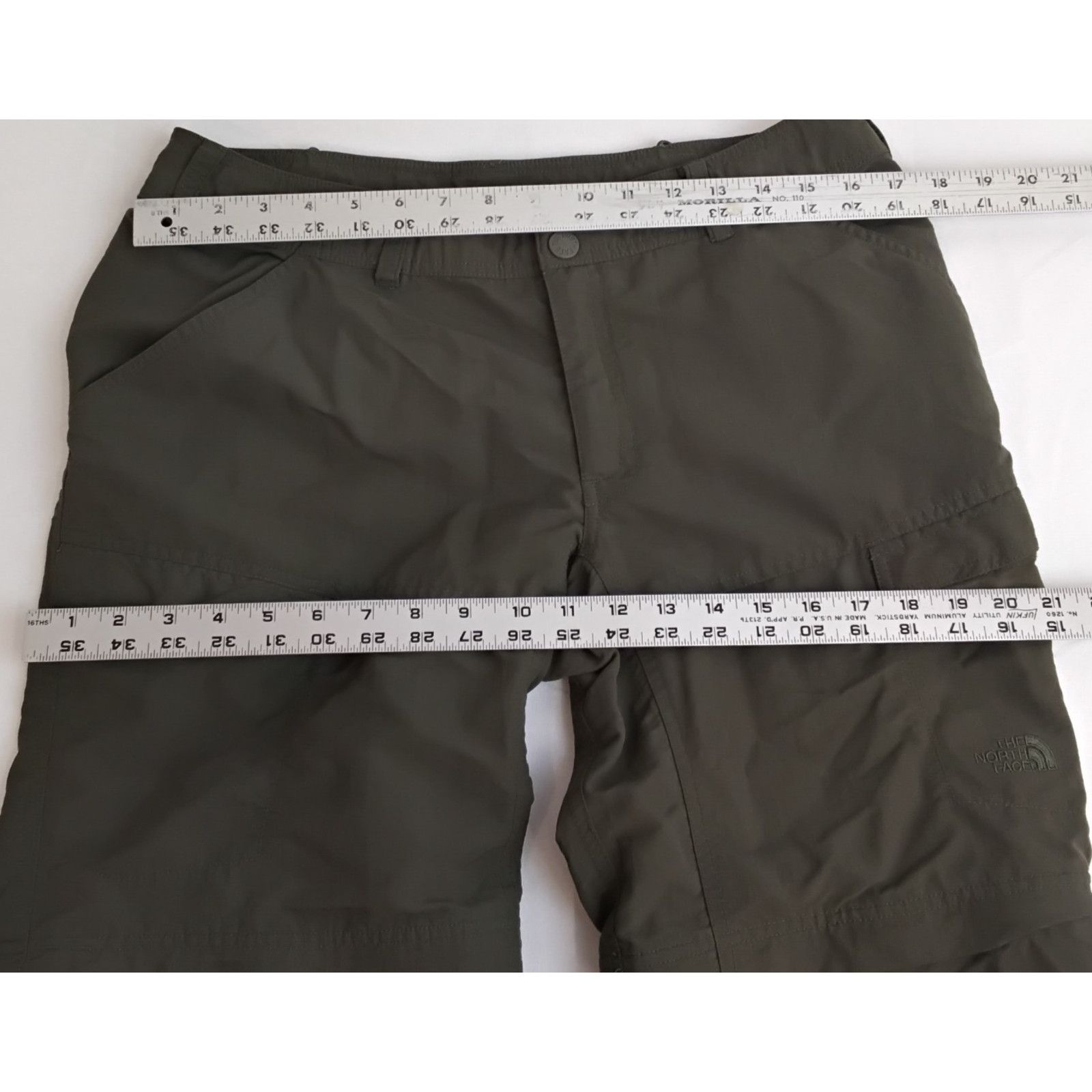 The North Face The North Face Convertible Pants Women's 12 (34x30) Green Size 34" / US 12 / IT 48 - 11 Thumbnail