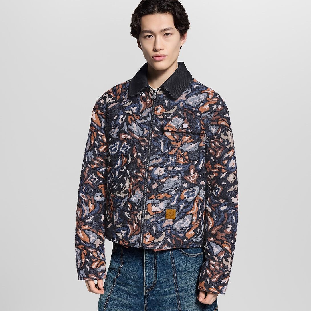 Louis Vuitton Sequin-Embellished Workwear Blouson Size US M / EU 48-50 / 2 - 2 Thumbnail