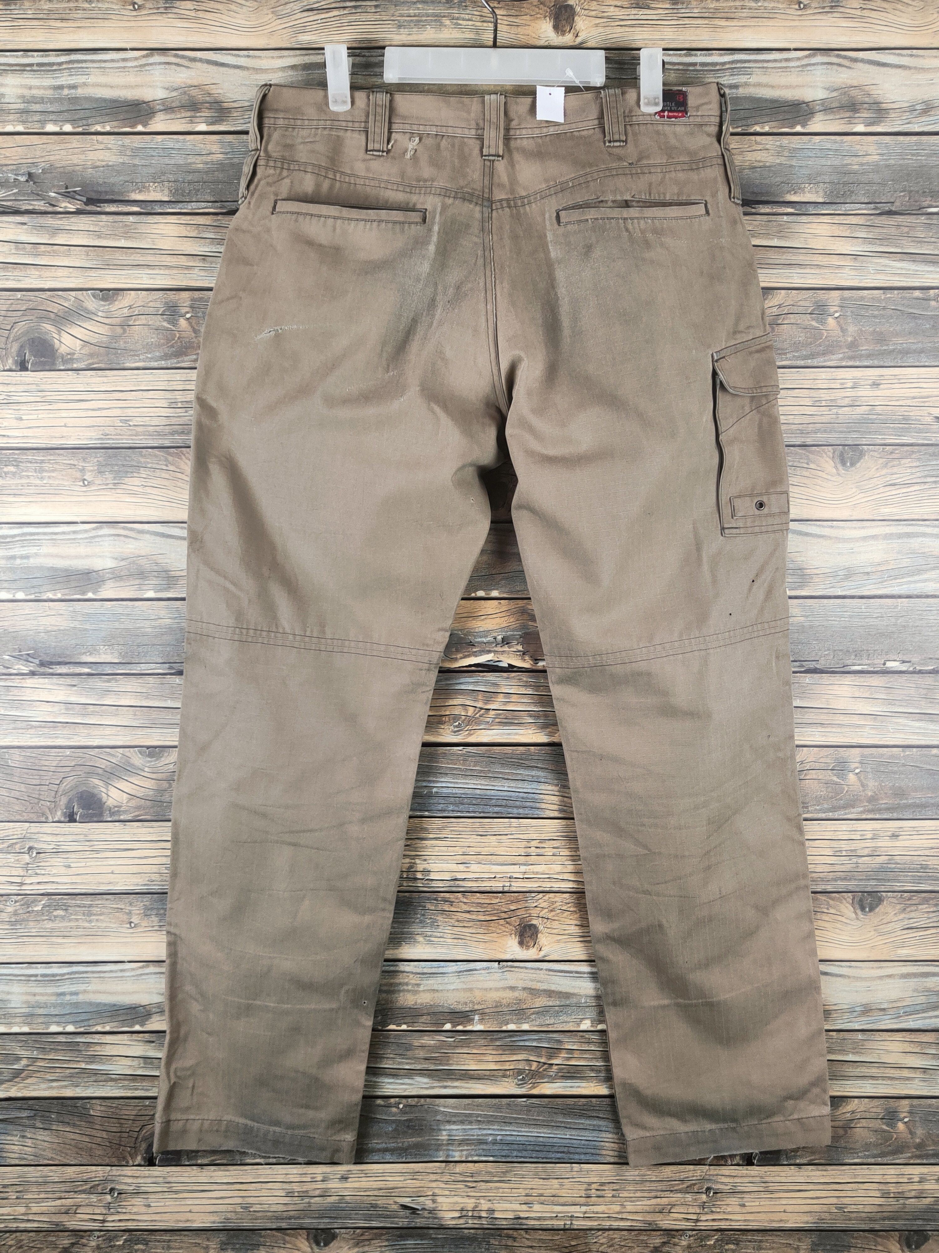 Japanese Brand DL Burtle Beige Multipocket Cargo Pants #46-333 Size US 34 / EU 50 - 9 Thumbnail