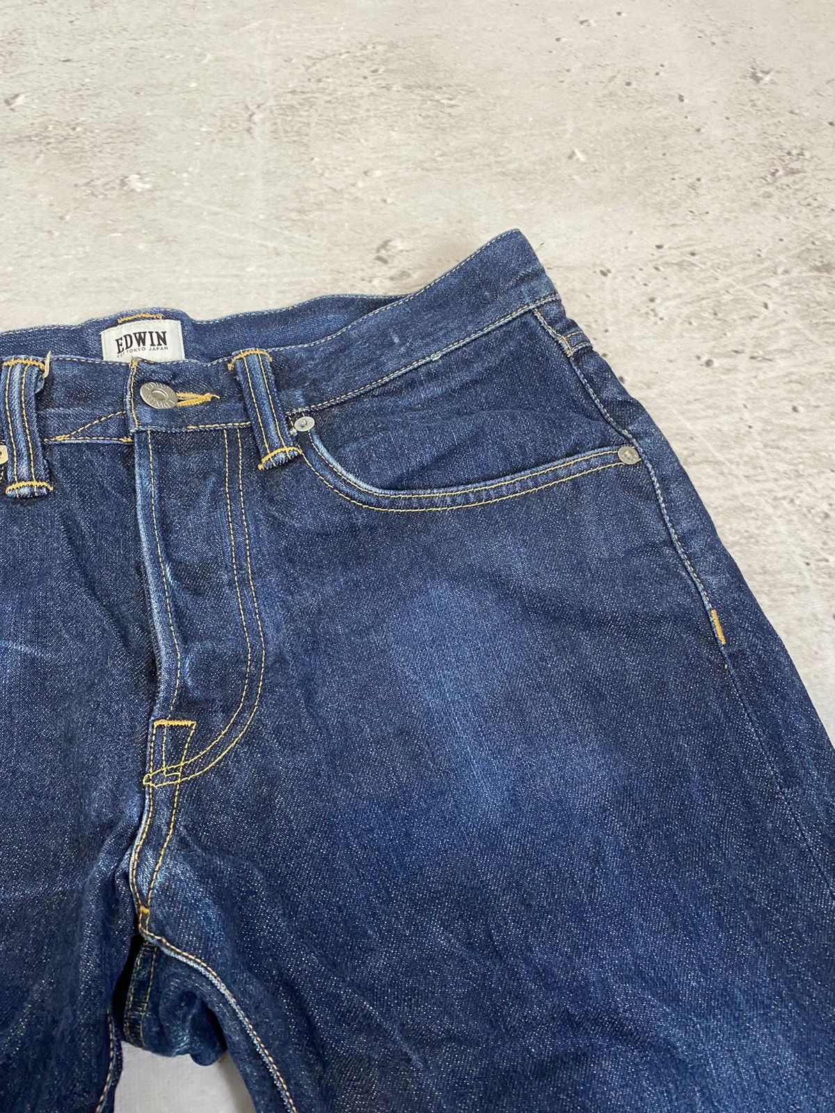 Edwin Vintage Denim Pants Selvedge Pants Japan