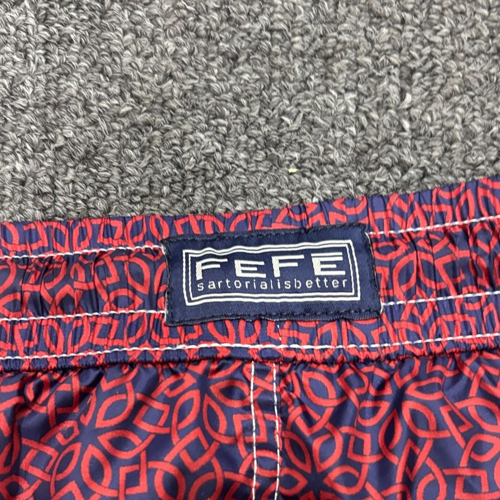 Other NWT Fefe Stylish BOSS Burgundy Swim Trunks for Men Size 3XL Size US 44 / EU 60 - 6 Thumbnail
