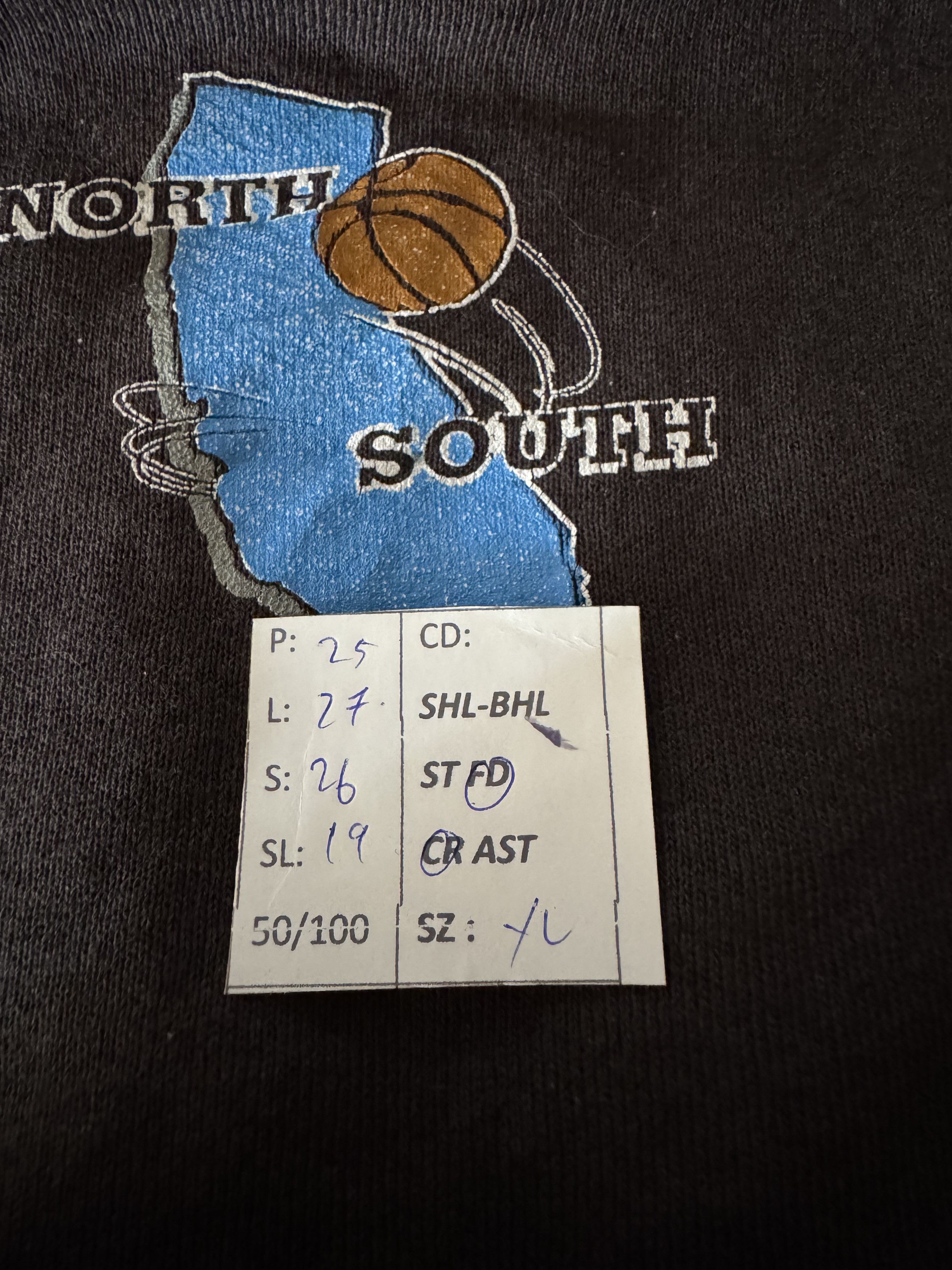NBA VINTAGE '97 NORTH SOUTH BASKETBALL TOURNAMENT SPORT NFL MLB Size US XL / EU 56 / 4 - 22 Thumbnail
