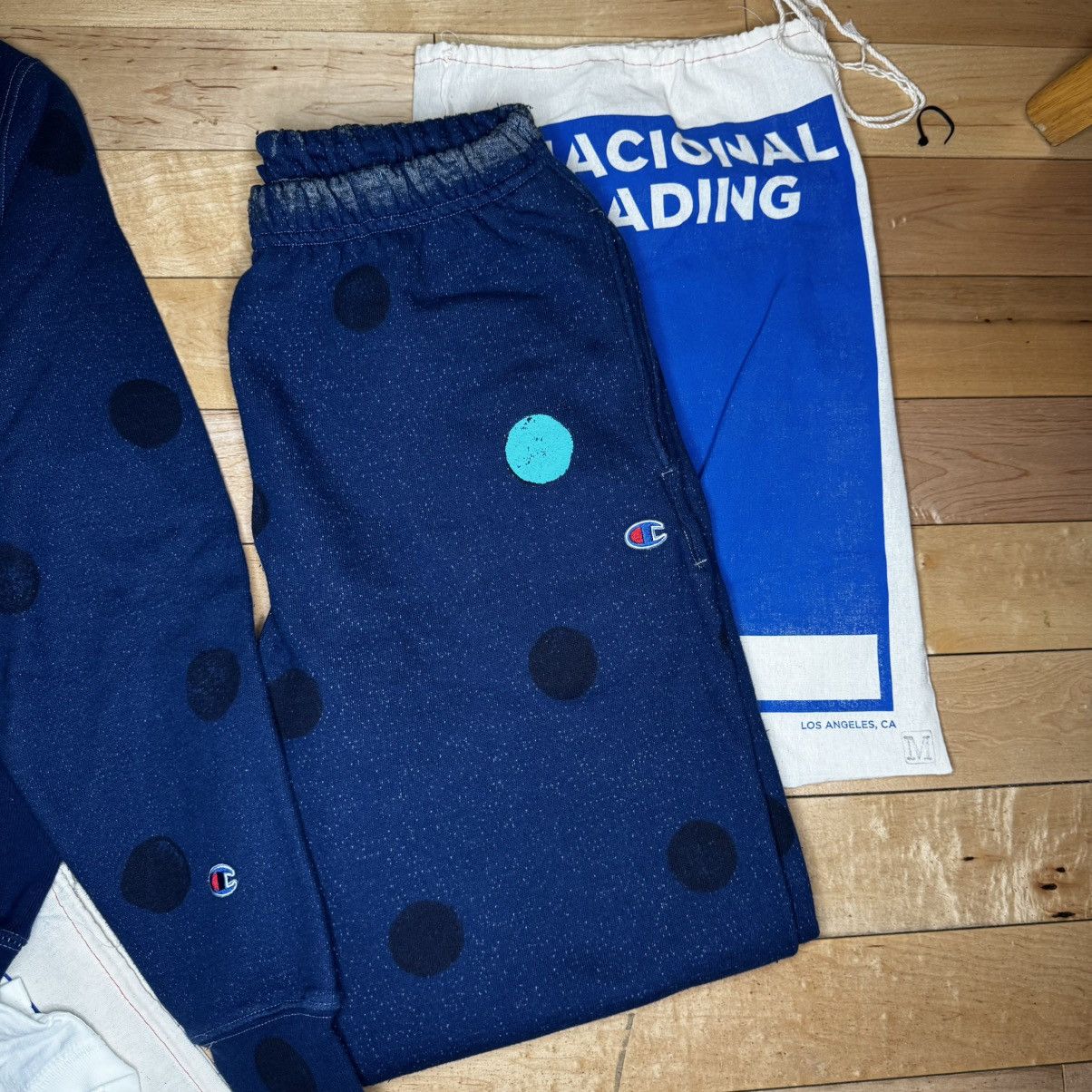 Champion Champion X The Dot Store Japan Polka Dot Sweatpants Sz M Size US 33 - 3 Thumbnail