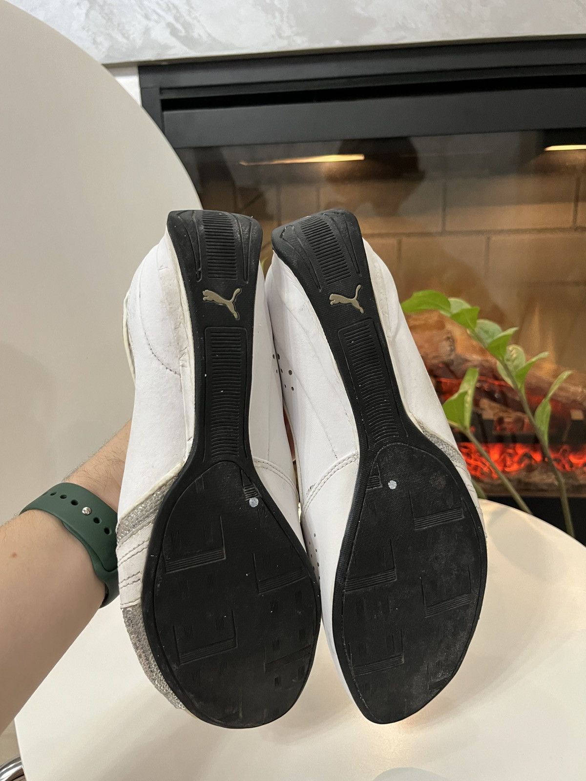 Puma 🔥RARE Puma Speed Cat Silver 00’s Ballets Flats Vintage Shoe Size US 9 / IT 39 - 8 Thumbnail