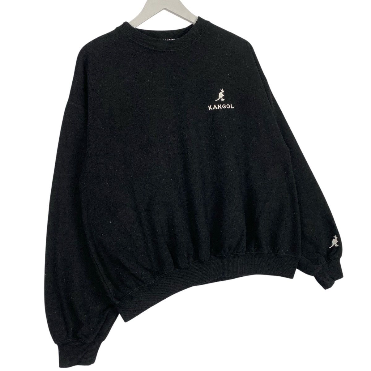 Kangol × Vintage Vintage Kangol Sport Embroidered Crewneck Sweatshirt Black Size US M / EU 48-50 / 2 - 3 Thumbnail