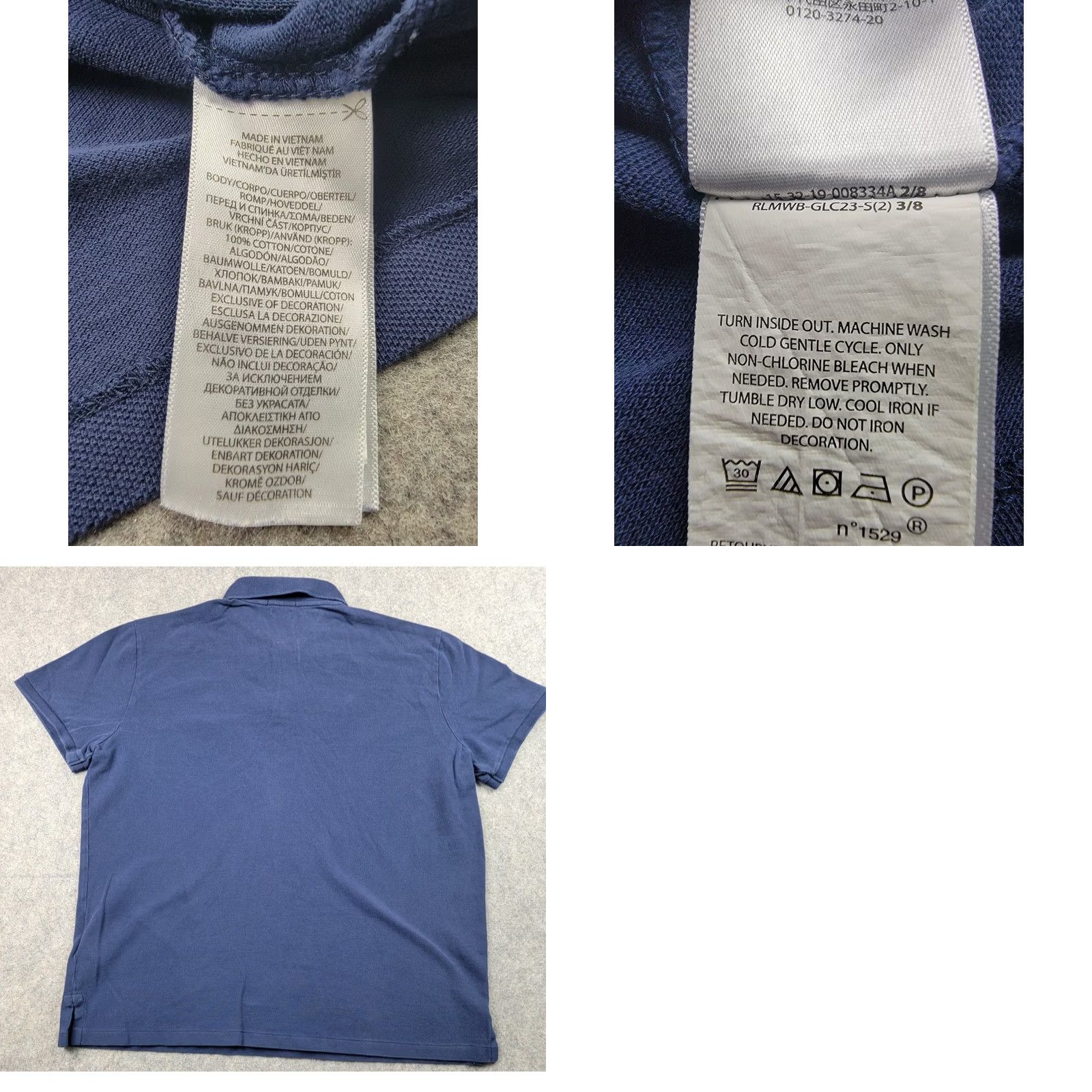 Polo Ralph Lauren Polo Ralph Lauren Shirt Mens XL Slim Fit Big Pony USA Patriotic Polo Size US XL / EU 56 / 4 - 9 Thumbnail
