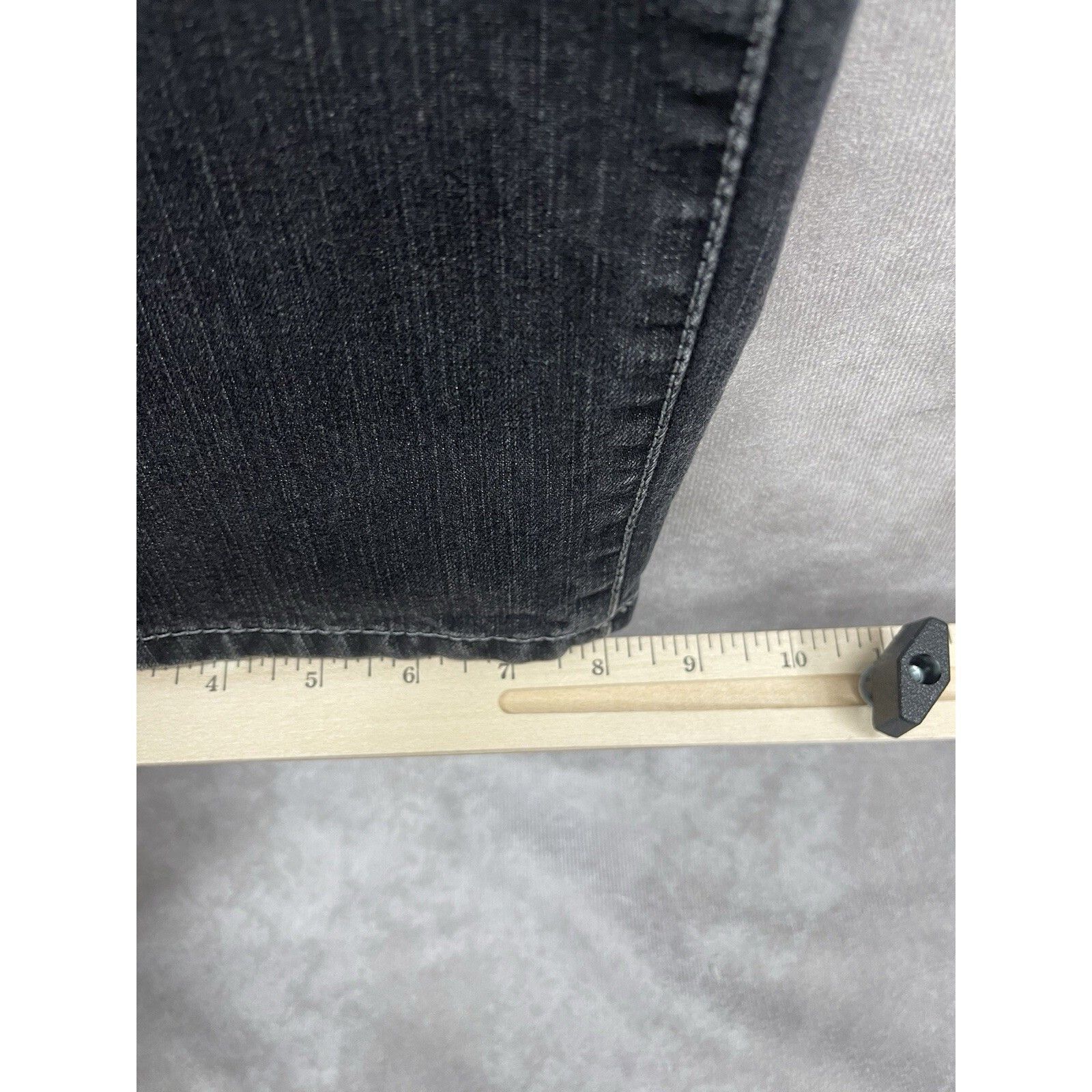 Calvin Klein VTG Y2K Black CALVIN KLEIN Straight Leg Jeans 36 X 32 Jnco S Size US 36 / EU 52 - 6 Thumbnail