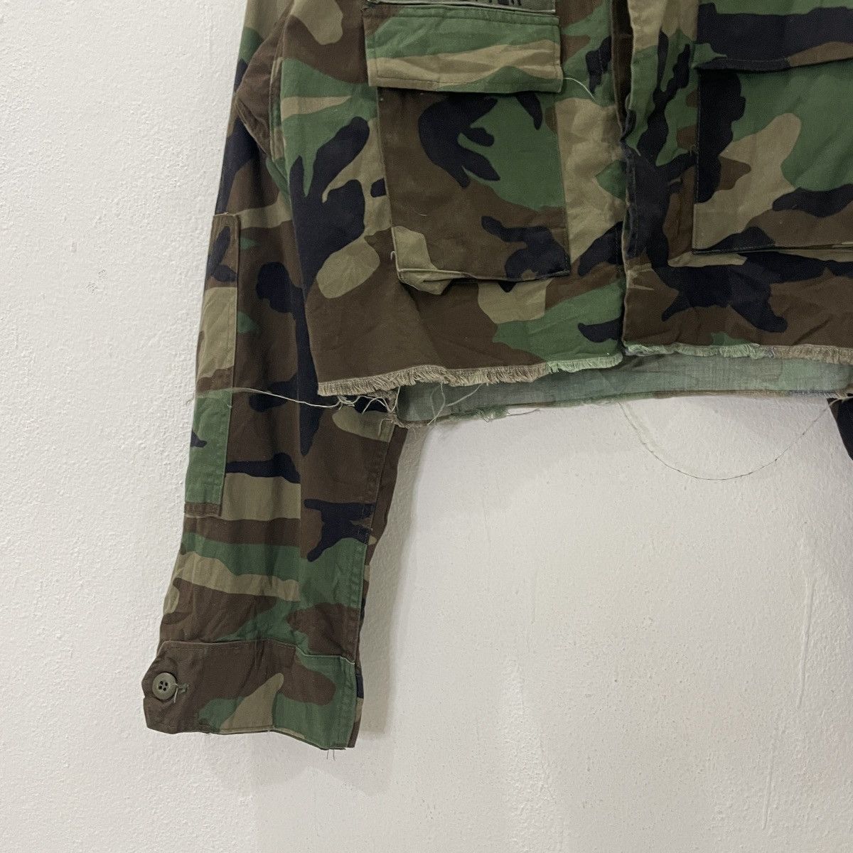 Japanese Brand After Party Us Army Croptop Jacket Size XL / US 12-14 / IT 48-50 - 3 Thumbnail