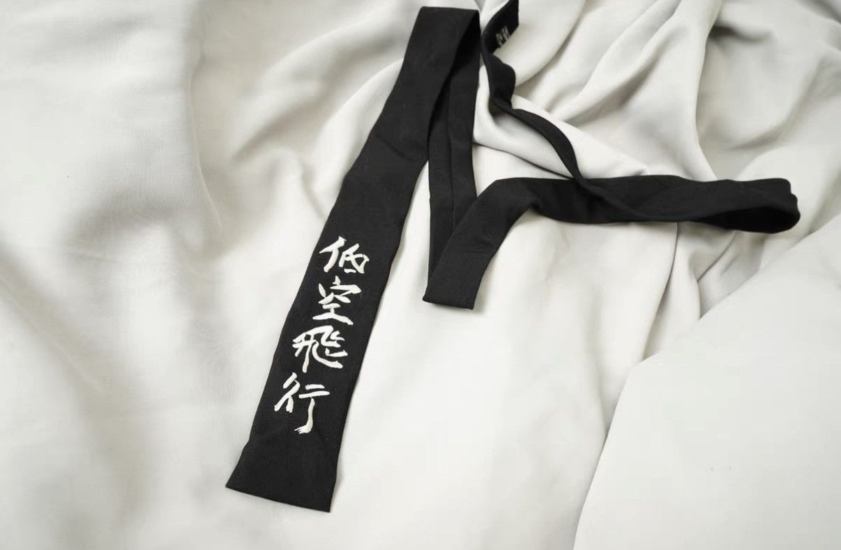 Yohji Yamamoto Yohji Yamamoto Low Flight Tie Size ONE SIZE - 3 Thumbnail
