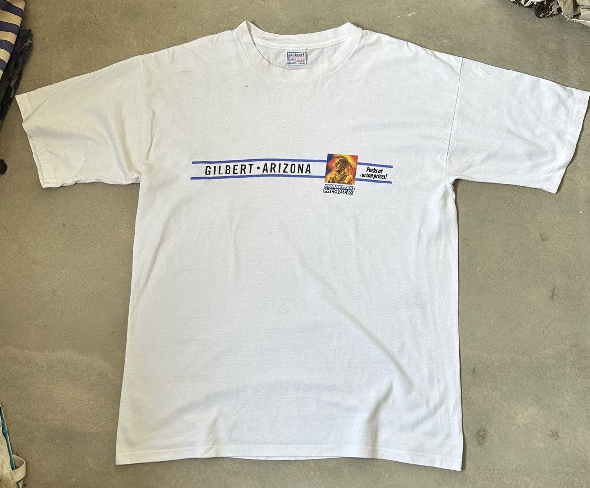 All Sport VINTAGE GILBERT ARIZONA CIGARETTES CHEAPER TEE Size US M / EU 48-50 / 2 - 1 Thumbnail