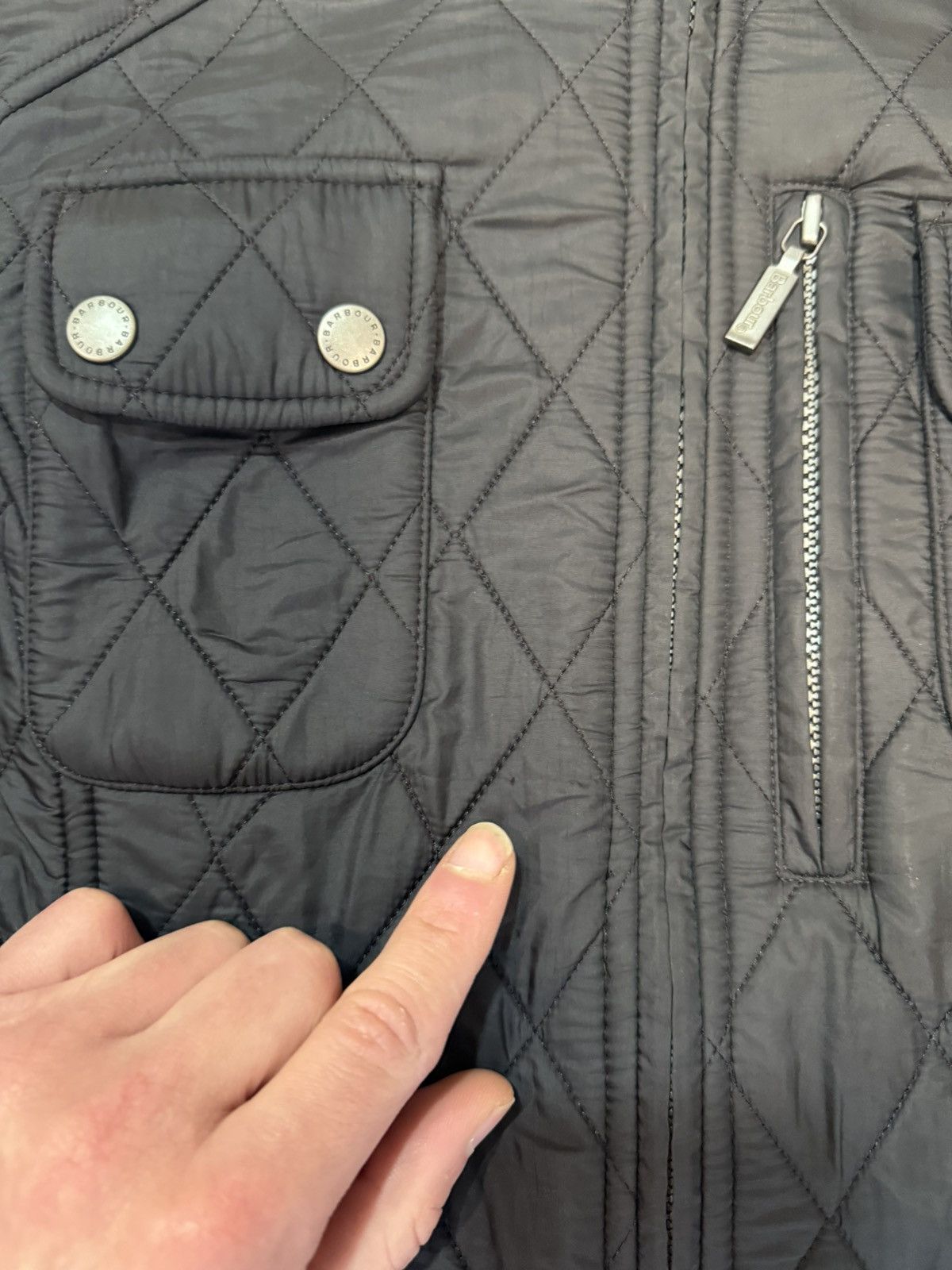 Barbour Barbour International Trials Quilt Jacket LQU0342BK91 UK8US4 Size S / US 4 / IT 40 - 13 Thumbnail