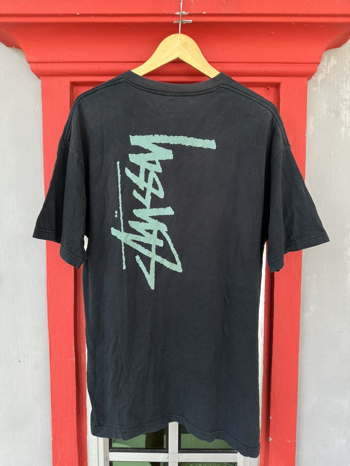 Stussy Vintage 2000 Stussy Spellout OG Logo Tee Size US XL / EU 56 / 4 - 2 Thumbnail