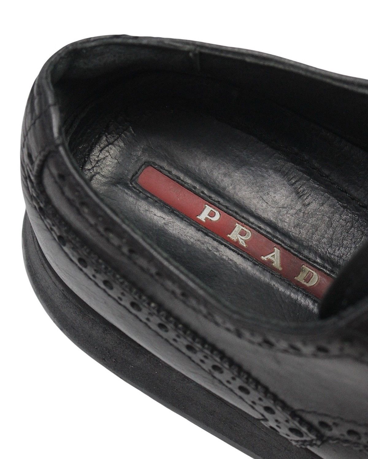 Prada 2000S PRADA PLATFORM LUG SOLE BROGUES Size US 7 / EU 40 - 8 Thumbnail