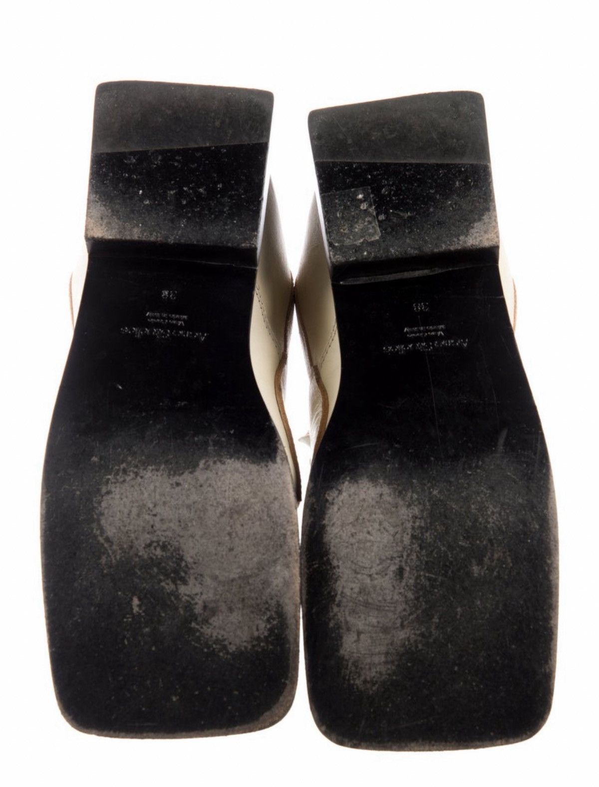 Acne Studios Acne Studios white leather loafers Size US 8 / IT 38 - 5 Thumbnail