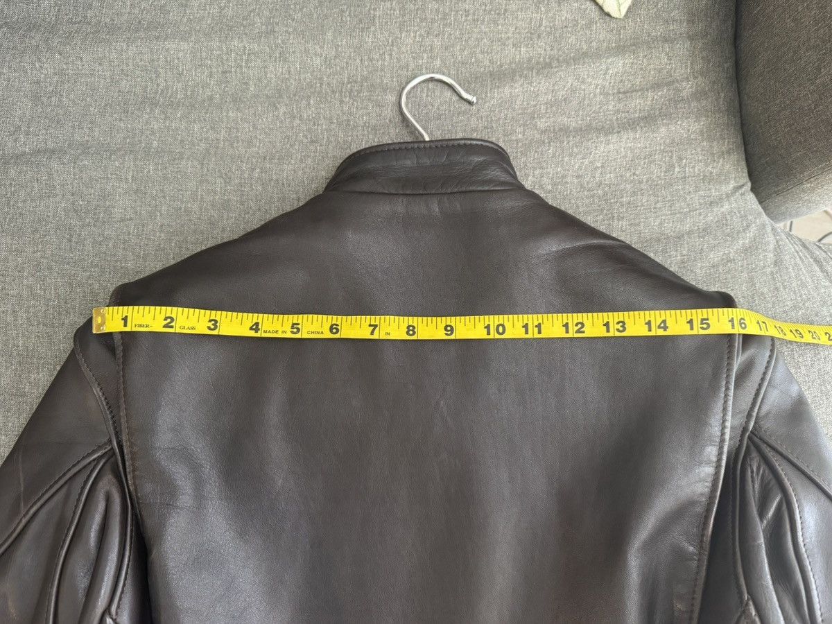 Schott Schott Cafe Racer Leather Jacket Size US M / EU 48-50 / 2 - 9 Thumbnail