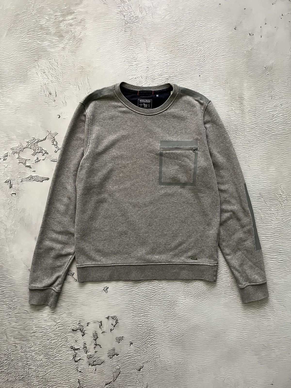 Woolrich Woolen Mills Woolrich John Rich & Bros.Sweatshit Gray Size US S / EU 44-46 / 1 - 1 Thumbnail